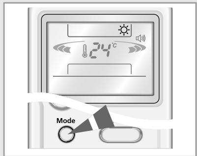 SAMSUNG AS24HPBN - Sélection du mode Chauffage - 2