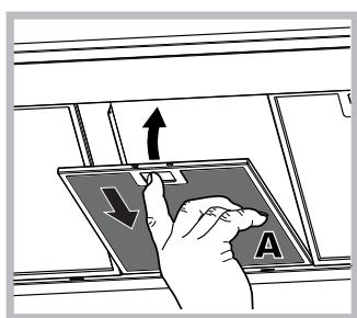 HOTPOINT HNP 6.6 AM (W)/HA - Entretien des filtres anti-graisse (a) - 1