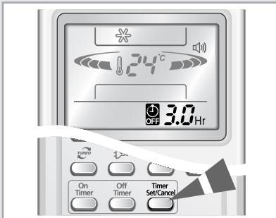 SAMSUNG MH026FWEA - Pour annuler la minuterie de démarrage - 3