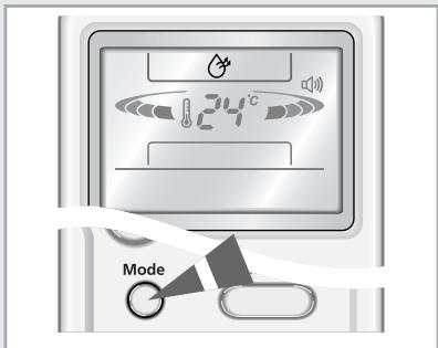 SAMSUNG MH026FWEA - Sélectionnez le mode réfrigeration si vous souhaitez réfrigerer votre pièce. vous pouvez ajuster la température et la vitesse du ventilateur pendant la réfrigération. - 8