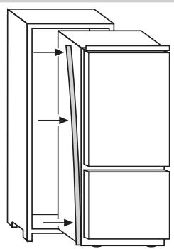 ROSIERES RBCP3183 - Installation de l'appareil dans la colonne - 1