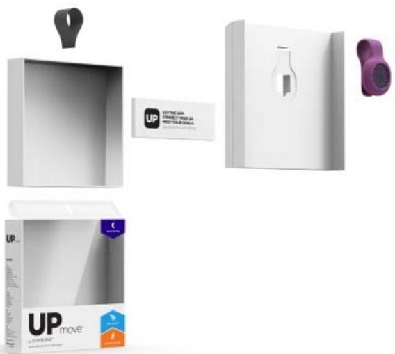 JAWBONE UPMOVE BLEU - Ce qui est dans la boîte - 1