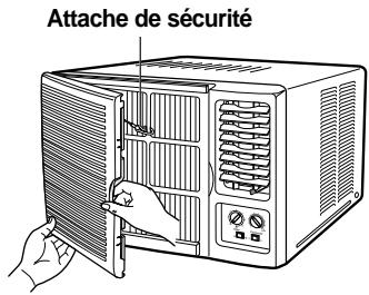 SAMSUNG AW09A7SE - Démontage et remontage de la grille frontale - 1