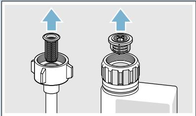 SIEMENS SN658X02ME - Procédure pour nettoyer la pompe de vidange : - 3