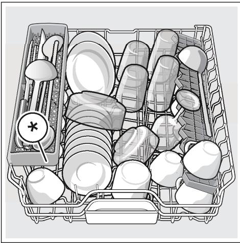 SIEMENS SN658X02ME - Panier à vaisselle supérieur - 1
