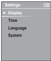 SAMSUNG YP-K3JAG - Pour régler la sensibilité FM - 3