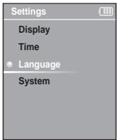 SAMSUNG YP-K3JAG - Réglage de l'heure - 2