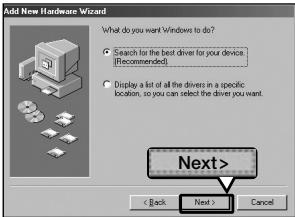 SAMSUNG YPZ5FQW-ELS - Sous windows 98SE - 2