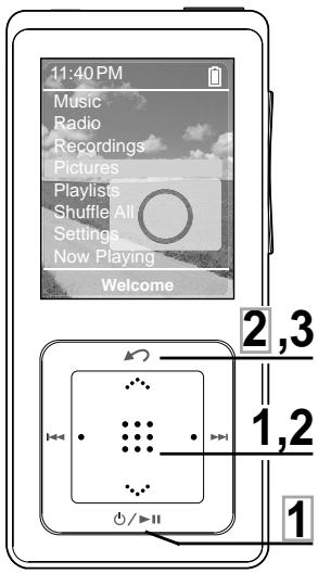 SAMSUNG YPZ5FQW-ELS - Menu shuffle (brouillez) - 5