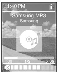 SAMSUNG YPZ5FQW-ELS - Réglage du volume - 1