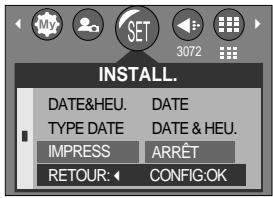 SAMSUNG KENOX D7 - Impression de la date d'enregistrement - 1