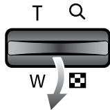 SAMSUNG VLUU L74WIDE - Touche Vignette( )/ Agrandissement(Q) - 1