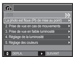 SAMSUNG VLUU NV4 - Utilisation du mode aide photo - 2