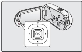 SAMSUNG SMX-C14LP - Modification des reglages de MENU - 3