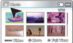 SAMSUNG SMX-C14LP - Visionnage des IMAGES PHOTO (SMX-C13/C14 uniquement) - 5