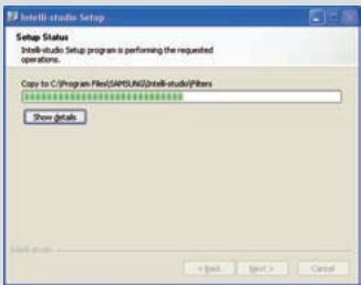 SAMSUNG SMX-C14LP - Installation de l'application Intelli-Studio sur l'ordinateur windows - 7