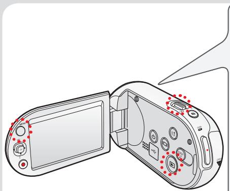 SAMSUNG SMX-C14LP - Modification des modes de fonctionnement - 1