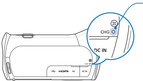 SAMSUNG HMX-T11WP - Vérification de l'état actuel de la charge - 1