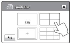 SAMSUNG HMX-T11WP - Éléments de sous-menu - 1