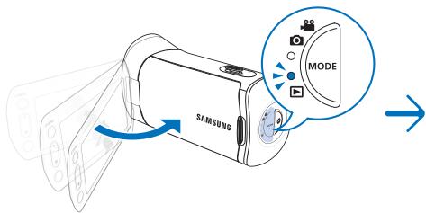 SAMSUNG HMX-T11WP - Mode Veille du mode Lecture (inclut l'affichage de l'index des miniatures) - 1