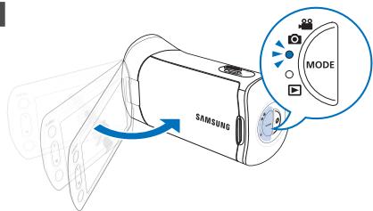 SAMSUNG HMX-T11WP - Mode Mise en veille rapide du mode Mise en veille - 1