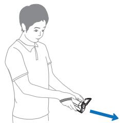 SAMSUNG HMX-T11WP - Réglage de l'angle de prise de vue - 1