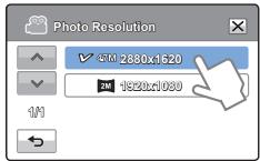 SAMSUNG HMX-T11WP - PRÉ-CONTRÔLE! - 1