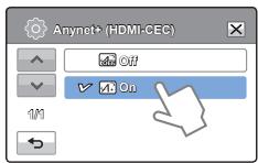 SAMSUNG HMX-T11WP - Anynet+ (HDMI-CEC) - 1