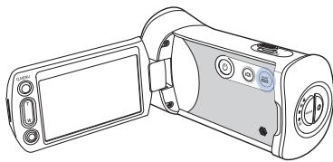 SAMSUNG HMX-T11WP - Alignez le sujet pour l'insérer dans le cadre. - 1