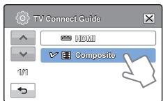 SAMSUNG HMX-T11WP - Éléments de sous-menu - 1