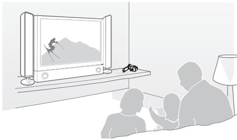 SAMSUNG 65X INTELLI-ZOOM - Visionnage sur un téléviseur - 1