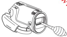 SAMSUNG 65X INTELLI-ZOOM - Nettoyage du caméscope - 2