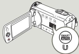 SAMSUNG HMX F900 - Utilisation des bouton Partage (U) - 1