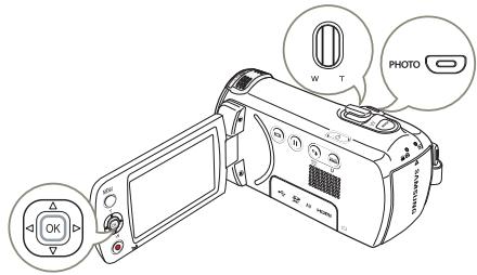 SAMSUNG HMX F900 - Pour régler le volume durant la lecture de vidéo - 4