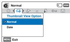 SAMSUNG HMX F900 - Thumbnail View Option (Option aff. vignette) - 2