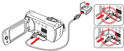 SAMSUNG HMX F900 - CHARGE DE LA BATTERIE - 2