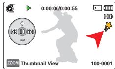 0:00:00/0:00:55 HD ZOOM Thumbnail View 100-0001