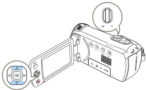 SAMSUNG HMX F900 - ZOOM AVANT/ARRIÈRE - 1