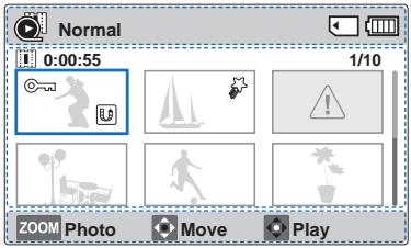 Normal 0:00:55 1/10 ZOOM Photo Move Play