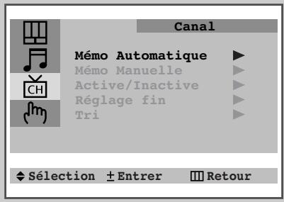 SAMSUNG CS-20H4MJ - Choisissez la langue d'affichage - 6