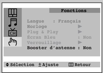 SAMSUNG CS-20H4MJ - Autres réglages fonctions (selon le modèle) - 3