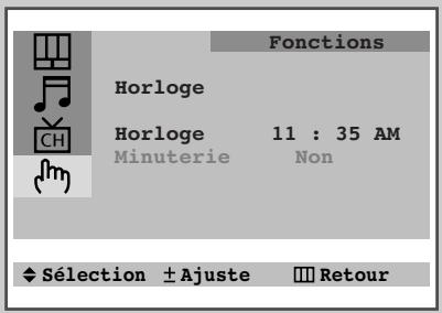 SAMSUNG CS-20H4MJ - Réglez et affichez l'heure (selon le modulo) - 6