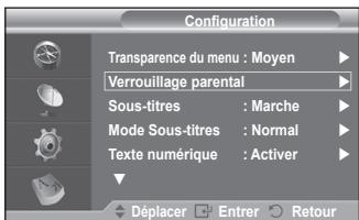 SAMSUNG CW-21Z573B - Verrouillage parental - 1