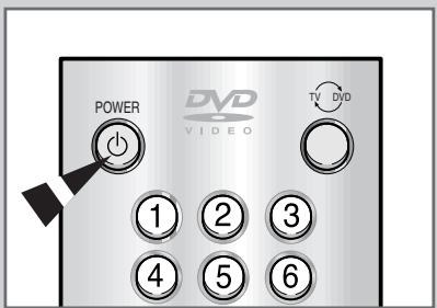 SAMSUNG DW-21G5 - Mettre le poste de télévision en mode Veille - 2