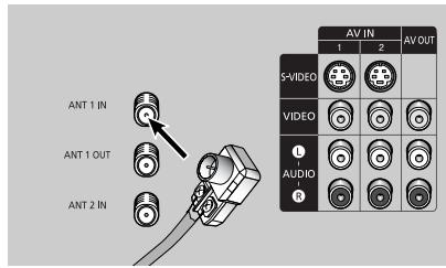 SAMSUNG HL-R4664W - Antenne de 300 ohms à deux conducteurs plats - 3