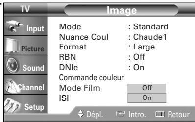 SAMSUNG HL-R4664W - Réglage du mode film - 4