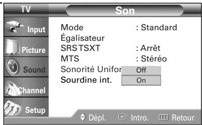 SAMSUNG HL-R4664W - Volume automatique - 4