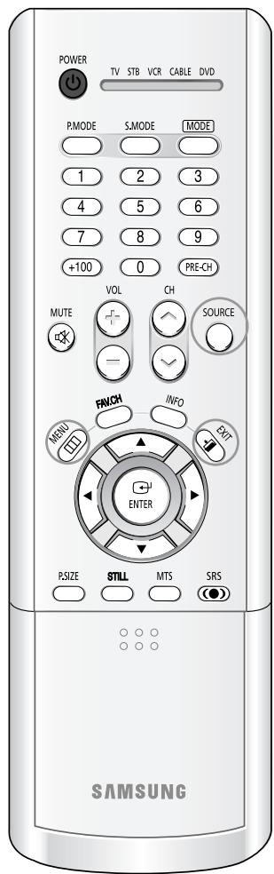 SAMSUNG HL-R4664W - Initialisation des réglages de l'image - 1