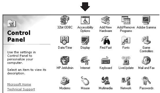SAMSUNG HL-R4664W - Configuration de l'ordinateur (basée sur windows 98) - 2
