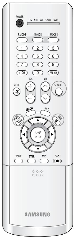 SAMSUNG HL-R4664W - Réglage automatique de la qualité et de la position de l'image - 1